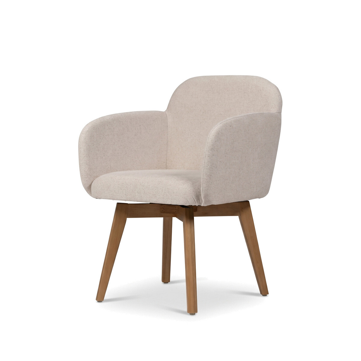 Butaca Alma Giratoria - Tela Microfibra - T72 (Beige) 