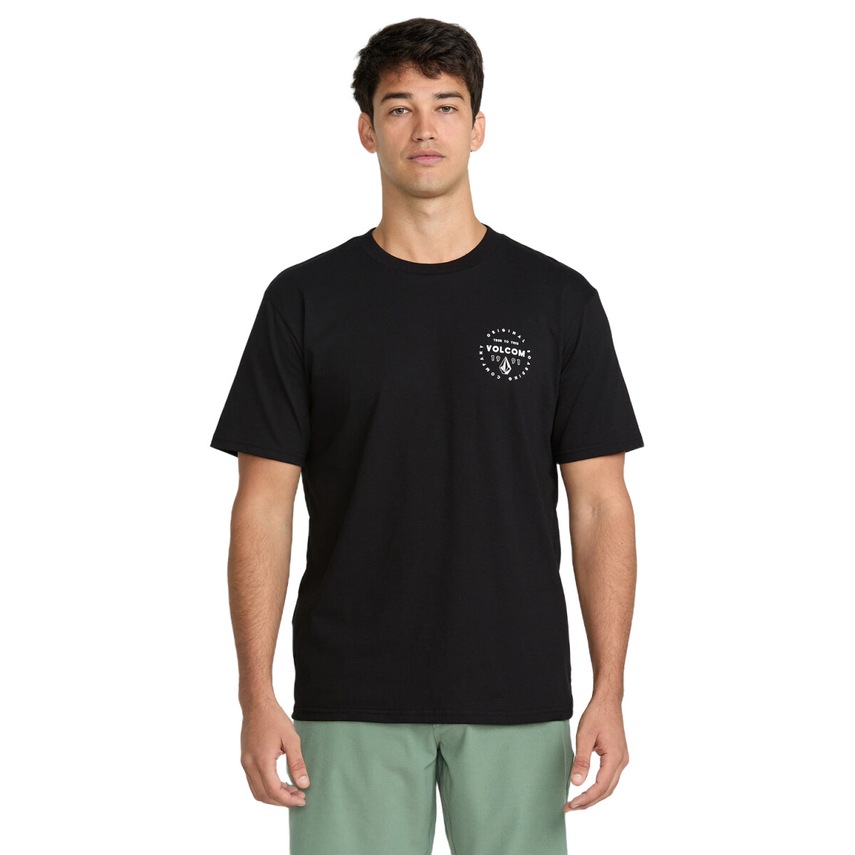 Remera Volcom Mortis - Negro