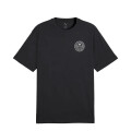 Remera de Hombre Puma Graphics Relaxed Badge Tee Negro
