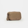 Bandolera Adisa En Efecto Cuero Taupe