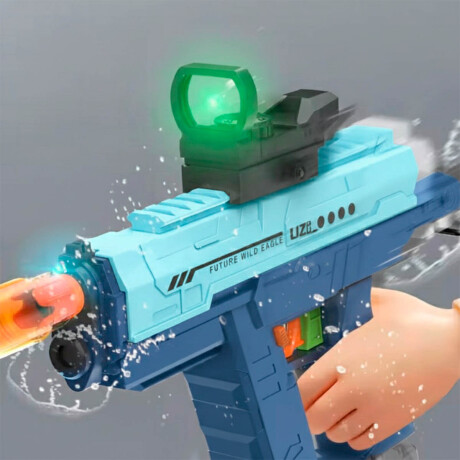 Pistola De Agua Uzi C/mira Eléctrica Automática Pis005038