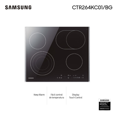 Anafe Electrico 4 Hornallas Samsung SACTR264KC01 001