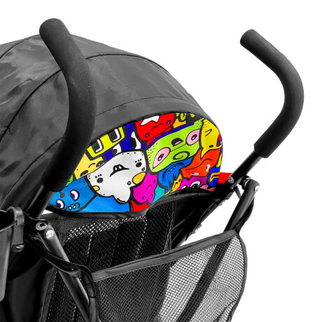 Coche Paragüita Bebé Expert Kids Liviano Con Accesorios Negro