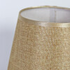LAMPARA BEIGE COMB P/MESA 20X32CM Unica