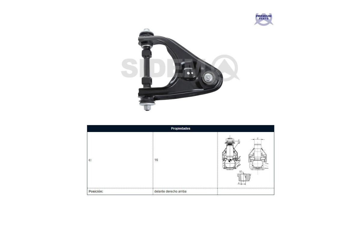 Parilla De Suspension Delantera Mitsubishi L200 96-06 Der Parilla De Suspension Delantera Mitsubishi L200 96-06 Der