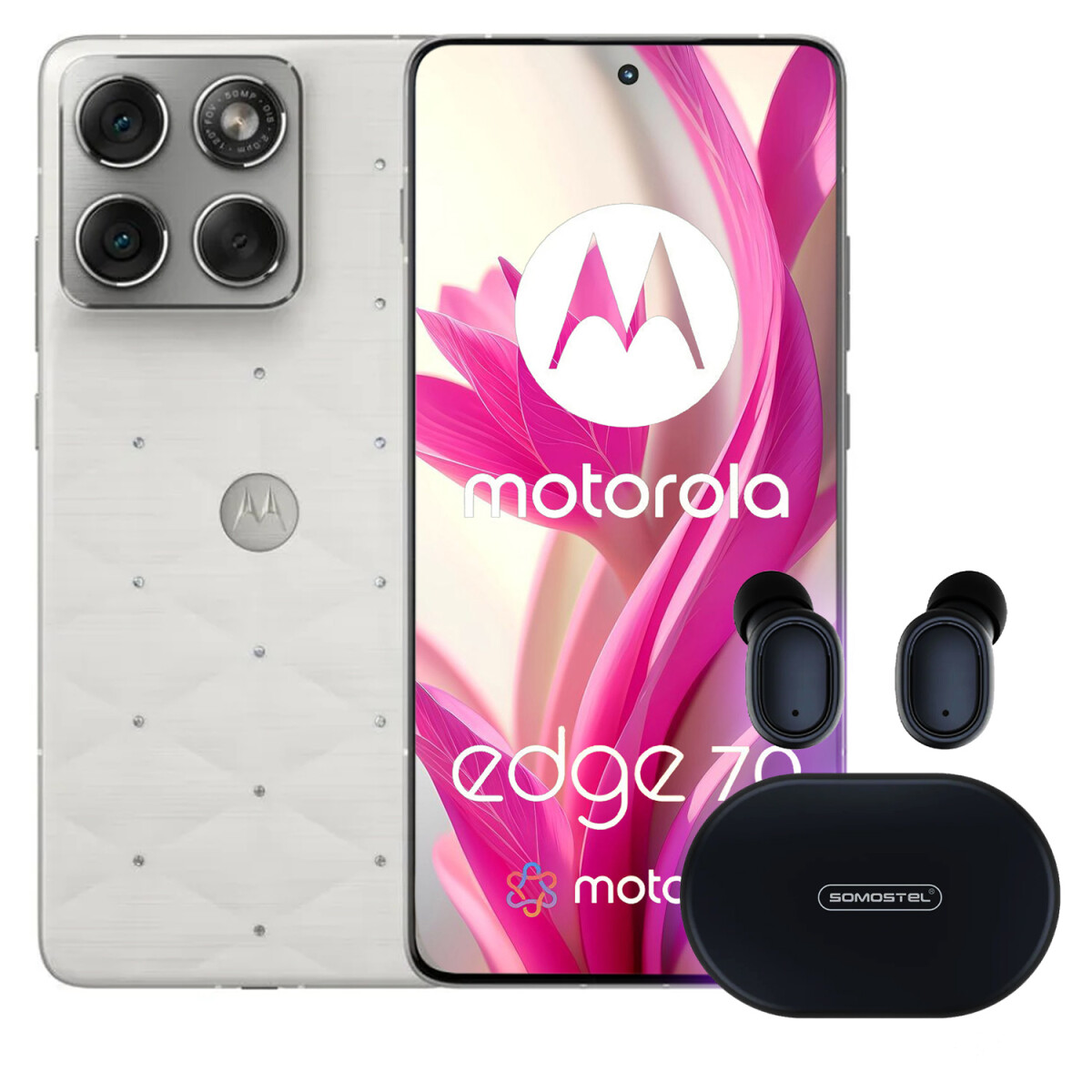 Motorola Edge 70 24gb (12gb + 12gb) Ram 512gb 5g + Regalo - PK MOTOROLA EDGE 70 12/512 BLANCO + REGA 