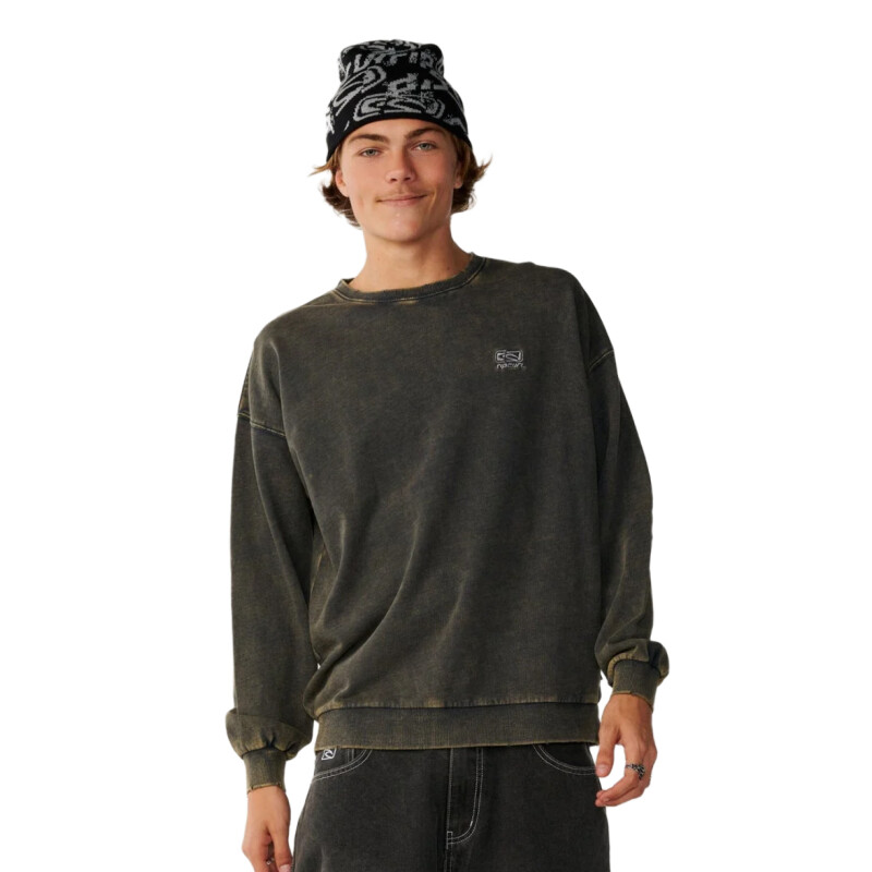 Buzo Rip Curl Archive Distressed - Negro Buzo Rip Curl Archive Distressed - Negro
