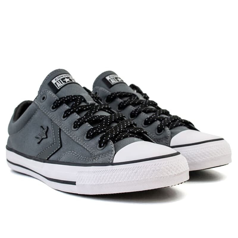 Championes Converse Star Player Ox de Hombre - A05776C Gris Oscuro-negro