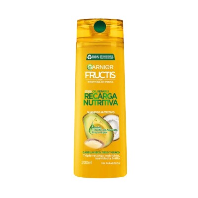 Shampoo Fructis Oil Repair Recarga Nutritiva 200 Ml. Shampoo Fructis Oil Repair Recarga Nutritiva 200 Ml.