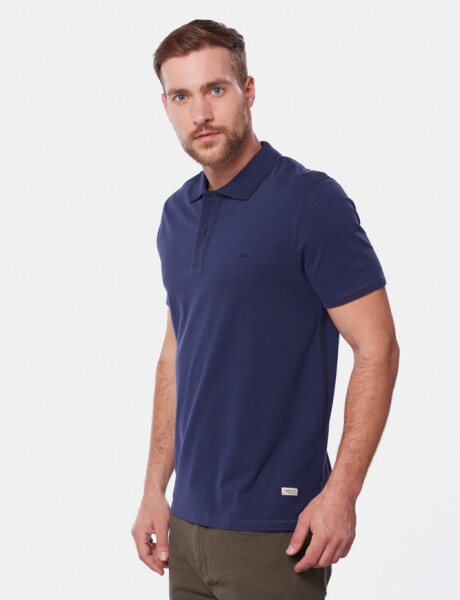 REMERA POLO JERSEY LISA Azul