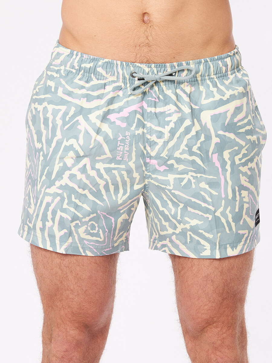 SHORT NOLIO TEEN RUSTY - Azul Piedra 