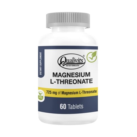 Magnesium L-threonato 60 Tabs Qualivits Magnesium L-threonato 60 Tabs Qualivits