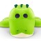 Peluche de apego- Hug A Lumps Cocodrilo