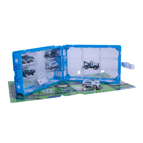 Outlet Set Auto Policia en Valijita p/ Guardar por separado Outlet Set Auto Policia En Valijita P/ Guardar Por Separado