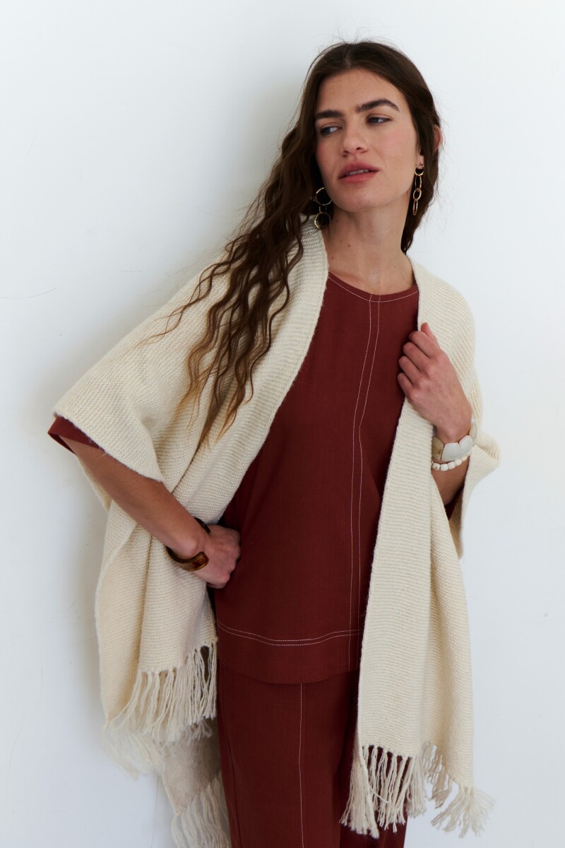 BLUSA LINO EVA ROJO