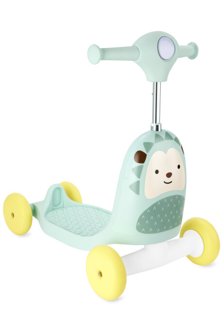 Andador, buggy y monopatín 3 en 1, diseño erizo Sin color