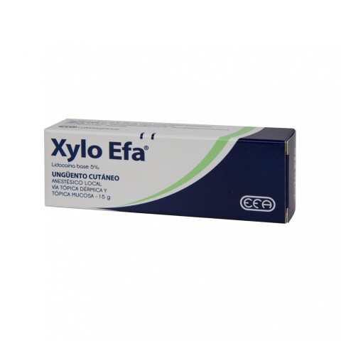 Xylo Efa 5% unguento rectal 15g Xylo Efa 5% unguento rectal 15g