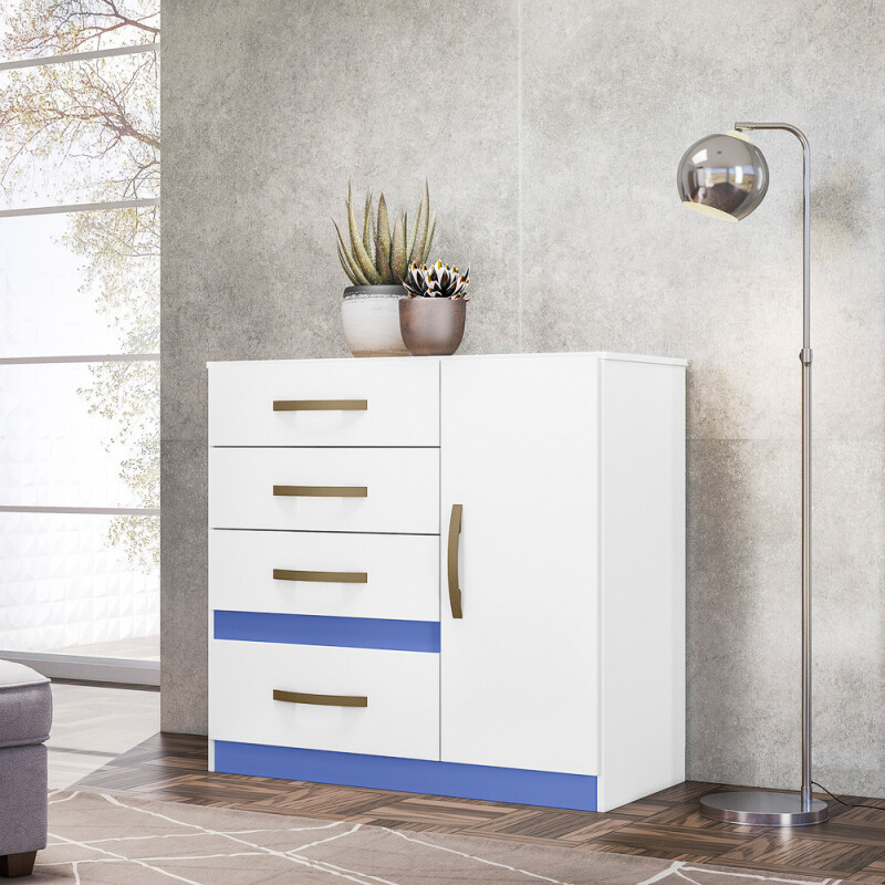 Cómoda Venus 0.97m Blanco Flex
