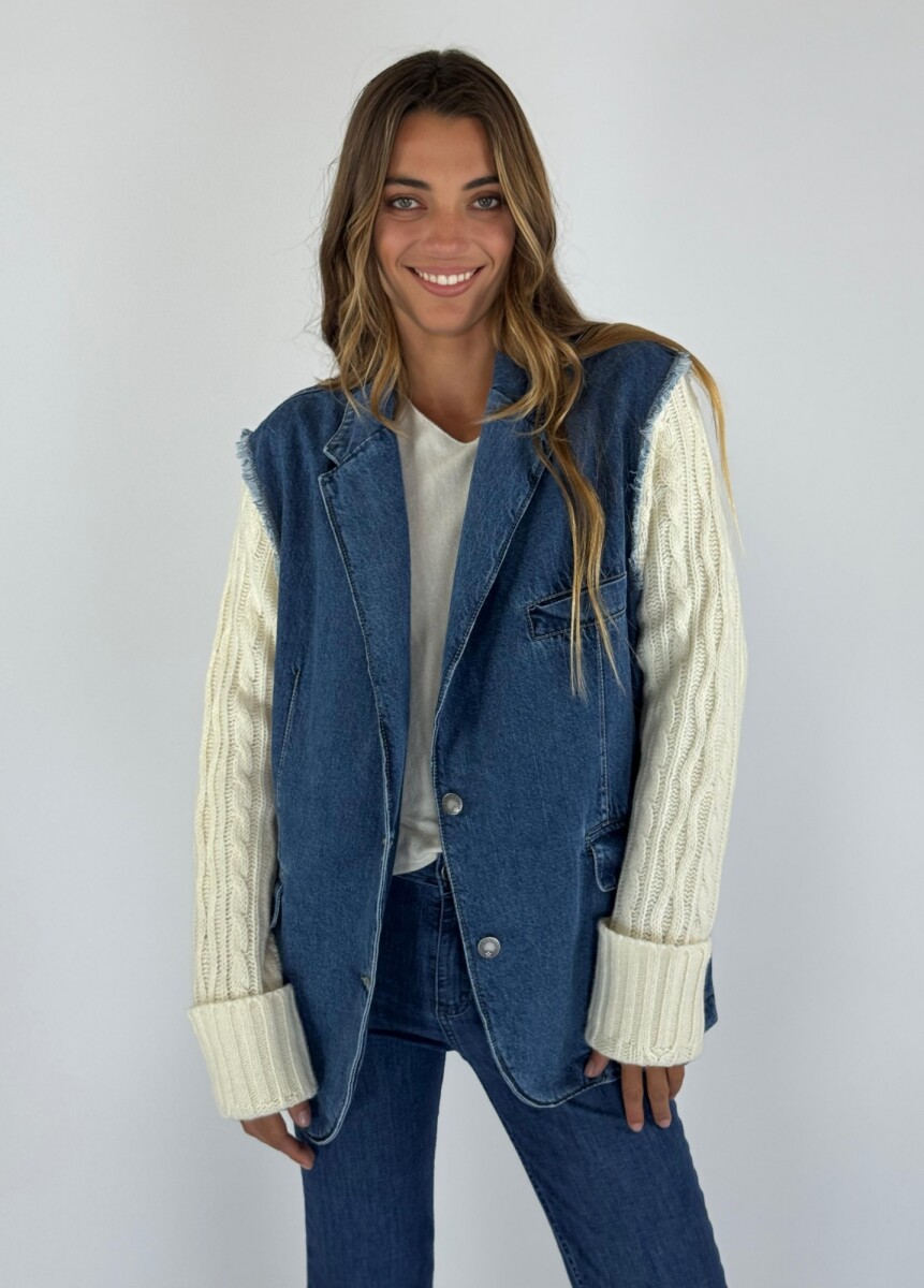 CAMPERA ENYA - AZUL 