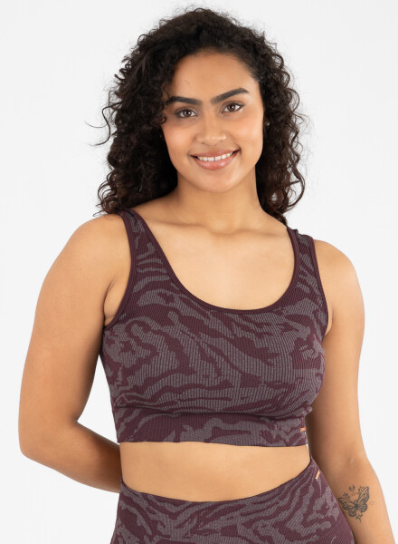 Top seamless comfortfree Bordeaux