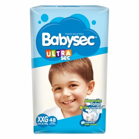 Pañales Babysec Ultrasec XXG - X48 Pañales Babysec Ultrasec XXG - X48