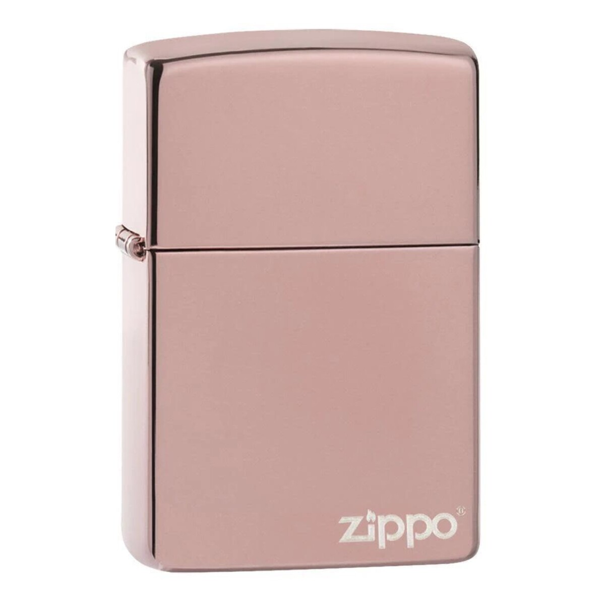 Encendedor Zippo High Polish Rose Gold con logo - 49190ZL 