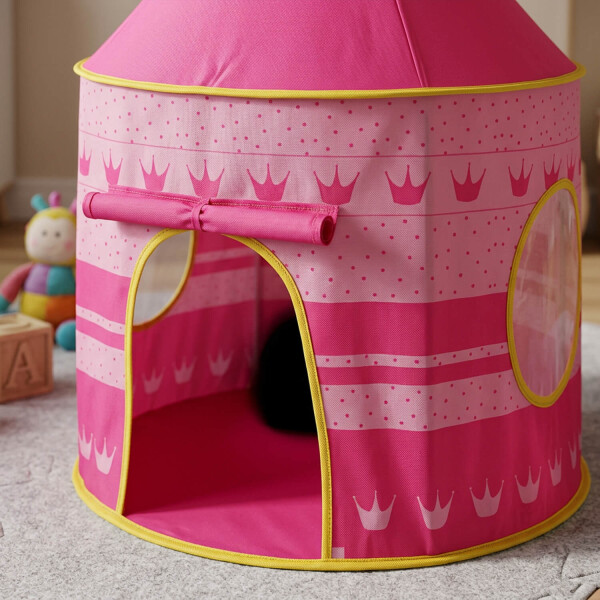 Carpa Casita Infantil Castillo Tipi Casa Para Niños Plegable Imback Color Rosa Carpa Casita Infantil Castillo Tipi Casa Para Niños Plegable Imback Color Rosa