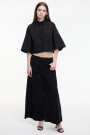 CAMISA CORTA Negro