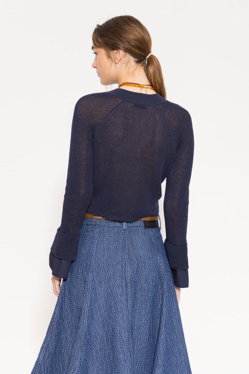 CARDIGAN MARBELLA Azul Marino