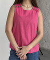 Blusa Franca fucsia