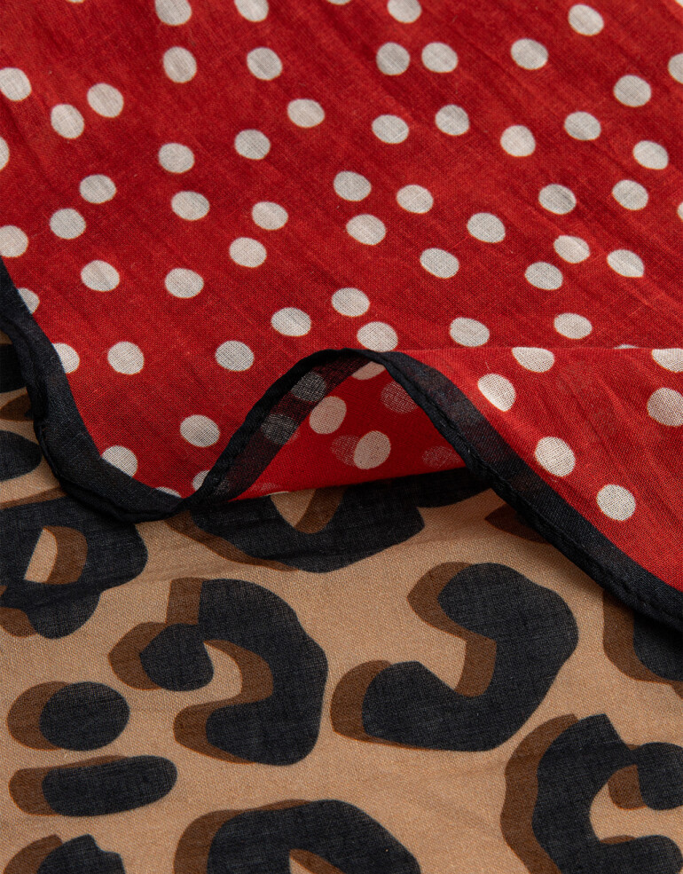 Pañuelos Raso Set De Pañuelos De Raso - Rojo Medio