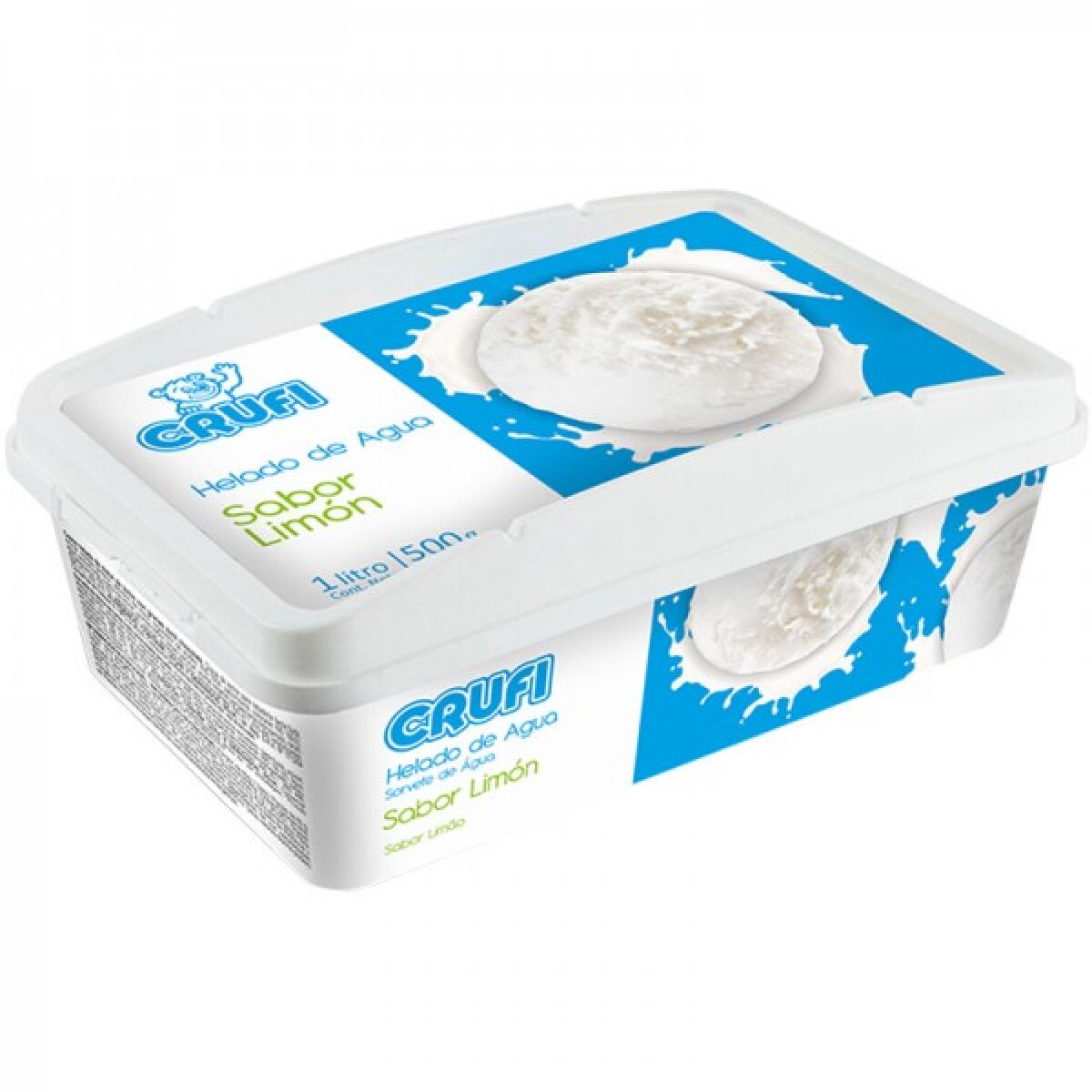 HELADO DE LIMON 1L CRUFI +SOLO MALDONADO O WEB+ 