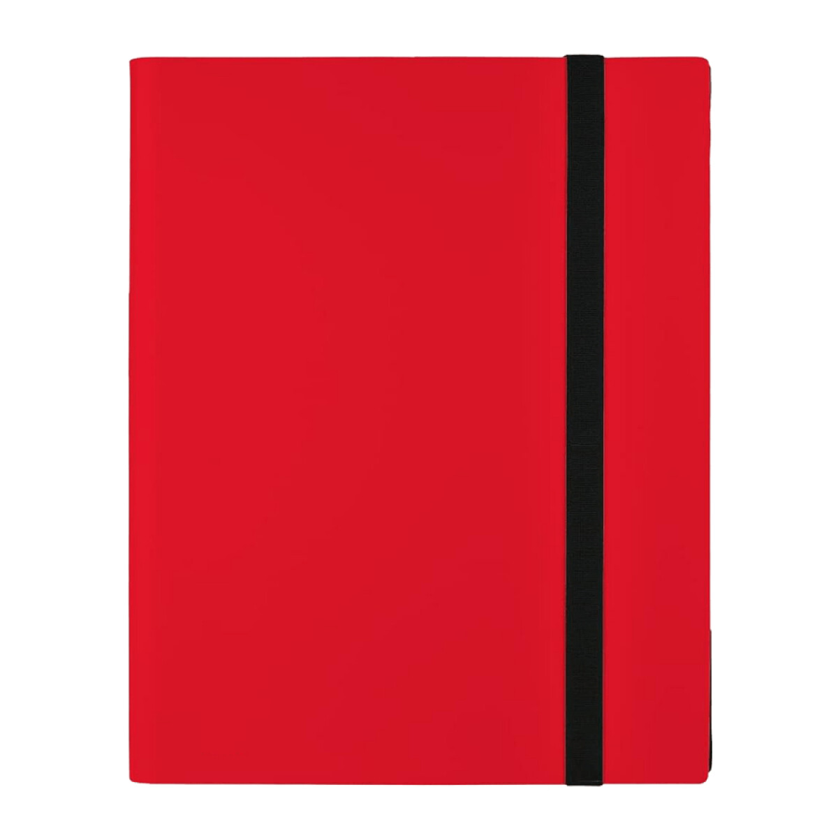 Carpeta con Elastico 9 Bolsillos - Roja 