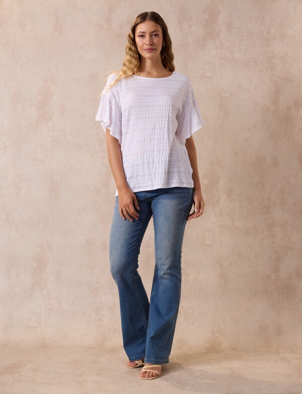 Blusa Algodón BLANCO