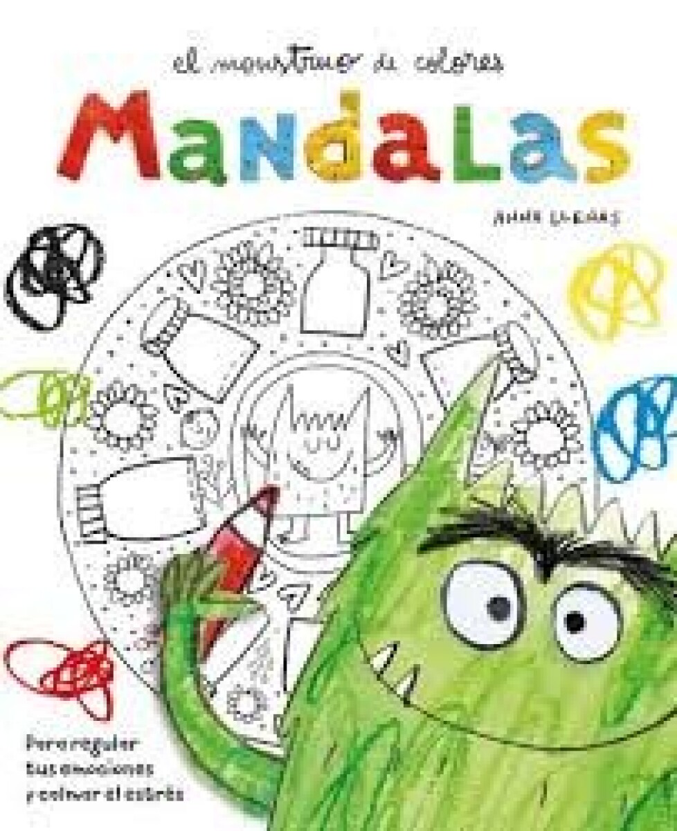 EL MONSTRUO DE COLORES MANDALAS 