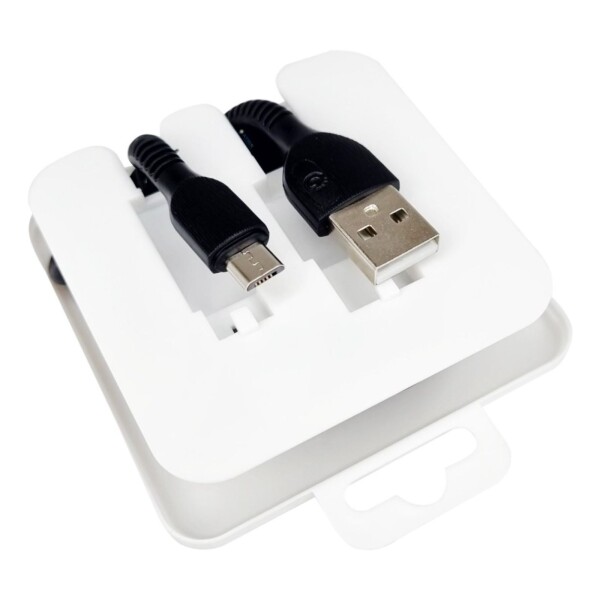 Cable De Datos Carga Usb Micro Usb 1 Metro Goldtech Color Variante Negro
