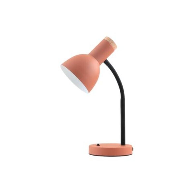 VELADOR DE MESA NANCY 1L E27 MAD. NEGRO Y NARANJA VELADOR DE MESA NANCY 1L E27 MAD. NEGRO Y NARANJA