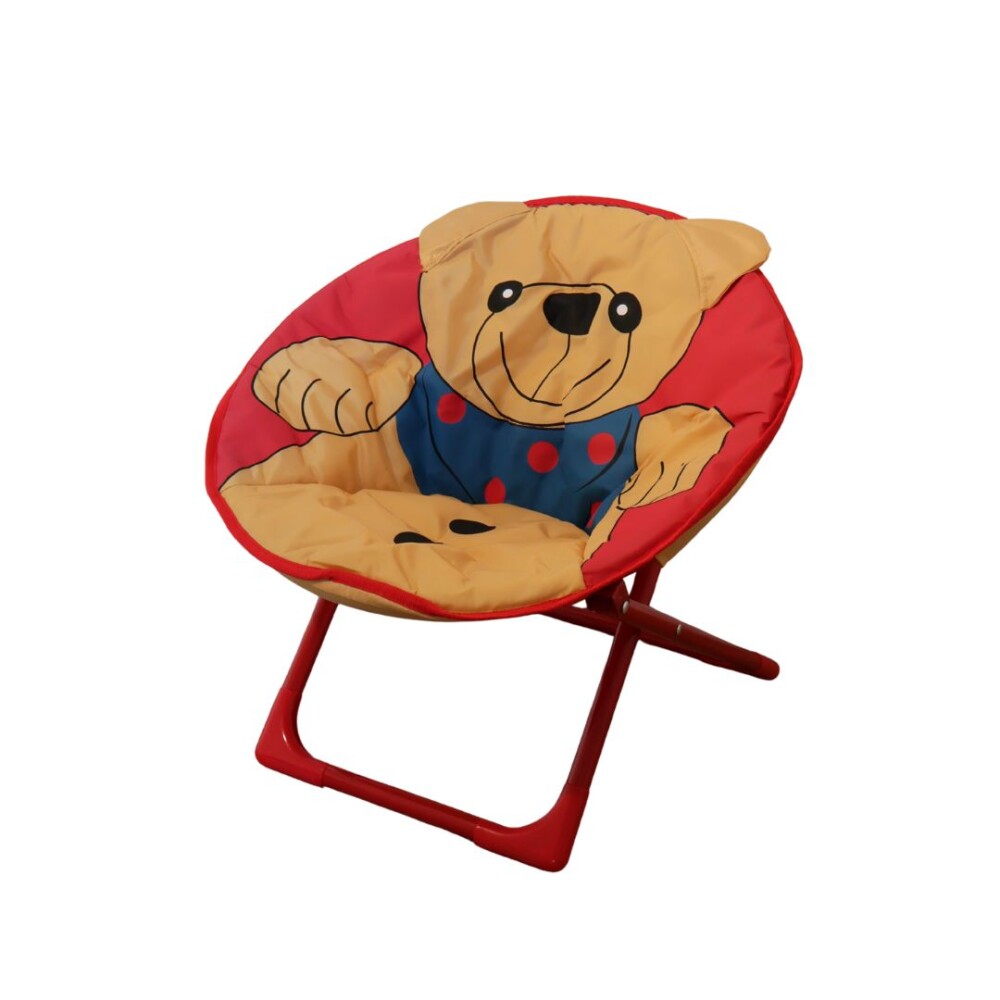 Silla Honguito Infantil Plegable de Metal Peluche