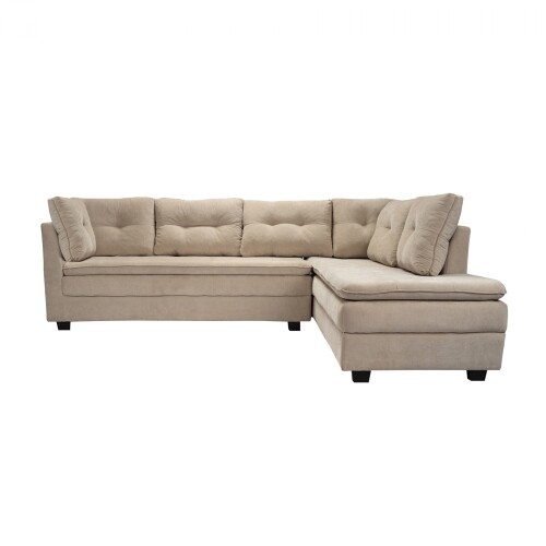 Sillon 3 cuerpos con Chaise - Coimbra Izquierdo beige