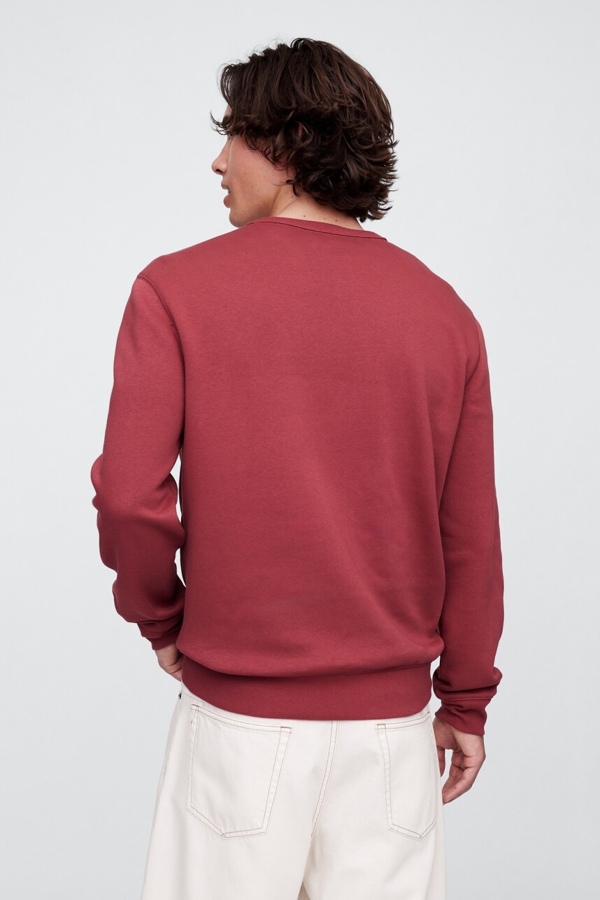Buzo Deportivo Logo Gap Hombre Red Clay