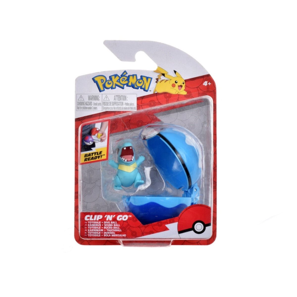 Clip'n' Go - Totodile 