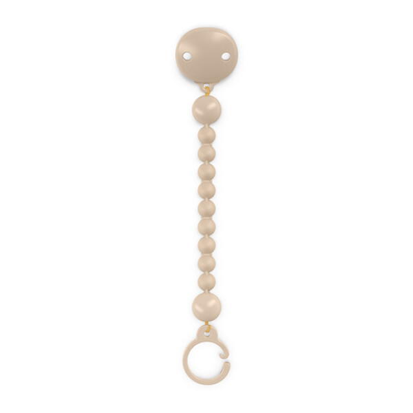 Clip para chupete Suavinex silicona ESSENCE Beige