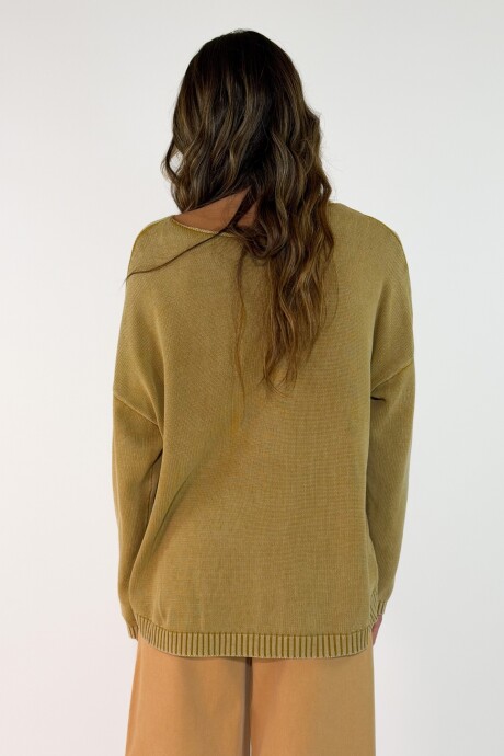 SWEATER AURA Mostaza