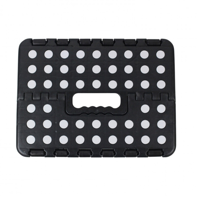 Banqueta plegable 29x22x22 NEGRO