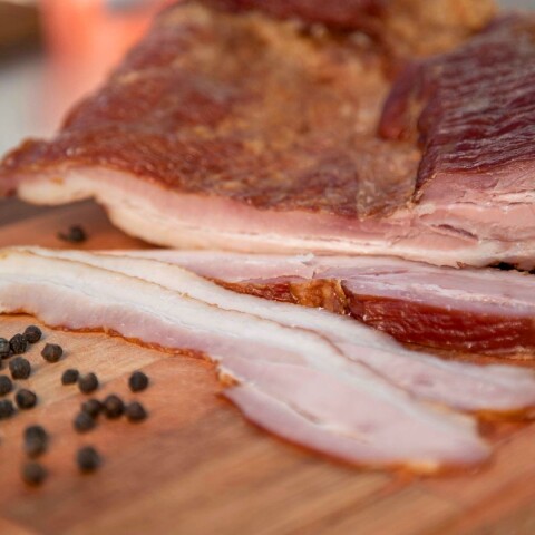 PANCETA AHUMADA IBERICO - 1,8 KG* Panceta Ahumada Iberico - 1,8 Kg*