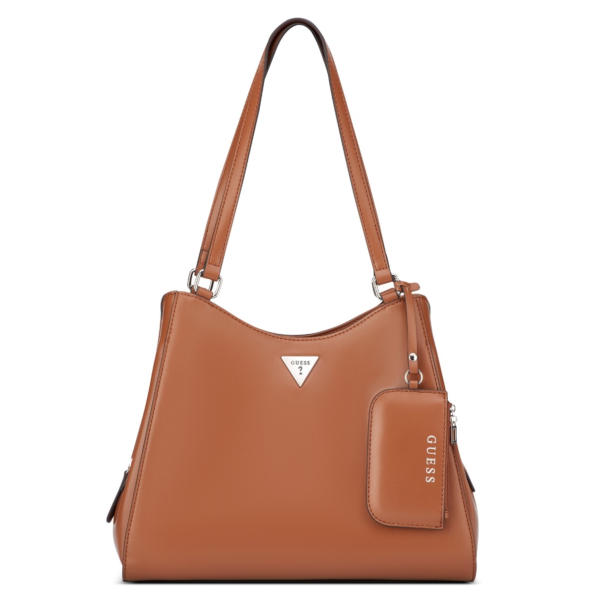 Cartera Guess Elsa Marron 