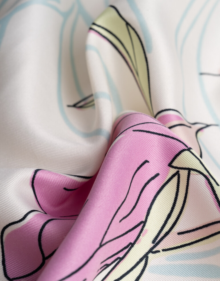 Pañuelos Raso Estampados Varios Pañuelo Estampado - Combinacion Multicolor