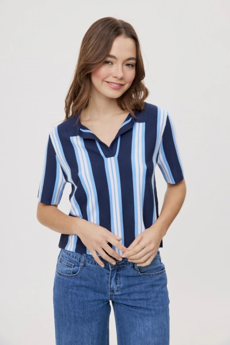 REMERA P.CAKE FEVORA - AZUL 