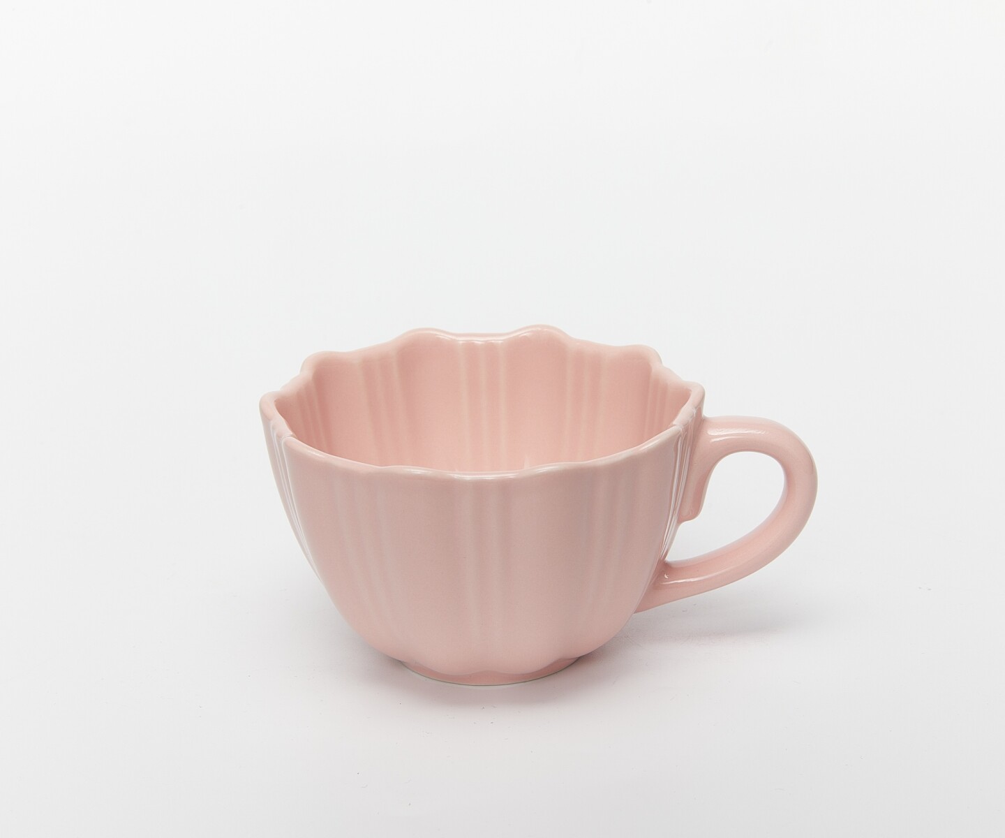 TAZA DE CERÁMICA (PÉTALO DE FLOR DE CEREZO/ROSA/240 ML) 