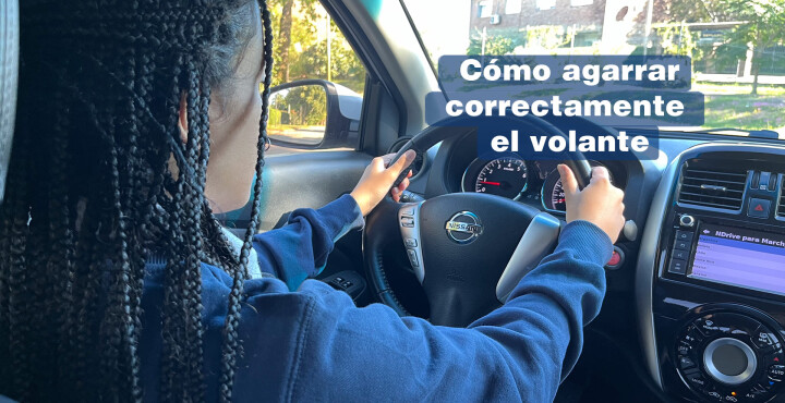 ¿Estás colocando bien tus manos en el volante?